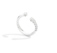 Anello Recarlo Donna in Oro bianco Diamante 0.42 Ct R86FN007/044-14 - R86FN007/044-14